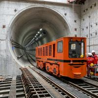 High Torque Electric Locomotive For Underground