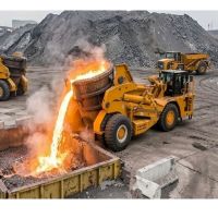 Heavy Duty Slag Pot Carrier For