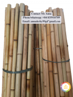 Natural Bamboo Pole for Construction Gardening Decoration