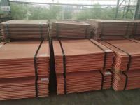 High Purity Copper Cathode Sheets 99.99% Electrolytic Grade A
