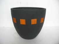 Light Weight Concrete Planter With Bamboo