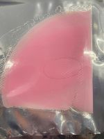 White And Translucent Split Mask Folding