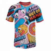 ODM 3D Print T Shirt 100% Polyester Quick Dry for Mens Custom Design Sublimation Printing T-shirt Sport Performance T-shirts