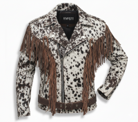 Calfskin Leather jacket Custom Made Wholesale Trending Clothes Men Hair On Hide Leather leather jacket Full Custom Made Wholesale Trending Clothes Women Hair On Hide Leather jacket For Women 