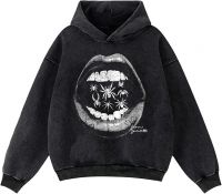 DIY Pullover Hoodie Set with Unisex Oversized Acid Wash and Jooger Pants