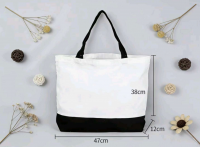 Canvas Bag Pattern Handheld Canvas Bag Customized Logo Shopping Diagonal Shoulder Bag Blank Canvas Bag In Stock