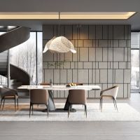 High Quality +Wood Frame + Marble Top