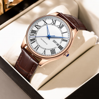 Mechanical Watch Source Factory - Automatic Mechanical Hot Selling Luxury Top Brand Men's Mechanical Watch Designer Stainless Steel Wristwatch High Rectangle Band Glass Dial Vintage Couple Wrist Watch