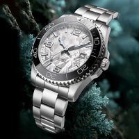 Mechanical Watch Source Factory - Automatic Mechanical Sapphire Shell Dial Men Watch Stainless Steel GMT Diver Mechanical Watch Custom Design Wristwatch Vintage Couple Wrist Watch