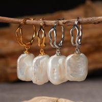 fresh water pearl earring with sterling silver