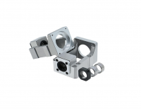 Motor Mounting Bracket and BK12 Bearing End Support Block for Nema 23 Stepper Motor and Ball Screw 16mm Ballscrew SFU1604 SFU1605 SFU1610 as CNC Kit Parts