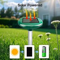 Garden Solar mole repeller snake repeller Outdoor Solar Snake Repellent with rechargeable battery