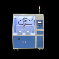 Dual-station glue dispensing machine