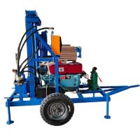 Portable Water Well Drilling Rig With