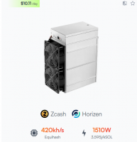 Bitmain Antminer Z15 (420kh/s