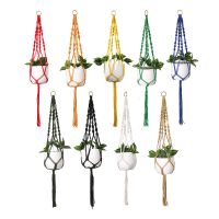 Macrame Plant Hanger for Holding Pot