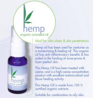 Ozonated Certified Organic Hemp Oil