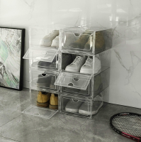 Visualized storage artist - transparent folding shoe box