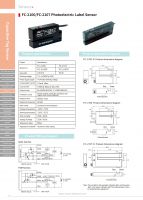 Label Sensors FC-4100/4200 FC-2100/2107 FC-2300