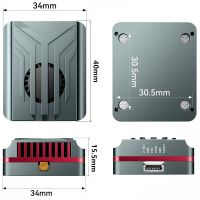 4.9-6GHz 3W FPV Video Transmitter 8 Bands, 64 Channels