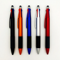4 IN 1 Multicolor Stylus Plastic