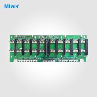 MIWIN Cheap Price 11 Slots GPU Baseboard PCIe 5.0 X16 Slot GPU Expansion Board 22 MCIO X8 GPU Backplane for AI Computing Server