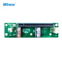 Miwin Custom Graphics Card GPU Expansion Board MCIO X8 1 Slot PCIe 5.0 X16 GPU Backplane for Server Use