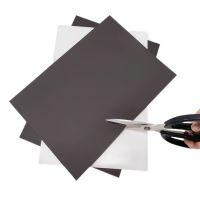 Magnetic Adhesive Sheets, A4 Cuttable Magnets Flexible Magnet Sheets with Adhesive for Crafts Photos Classroom Decorations Easy Peel and Stickers for Planning and Organization