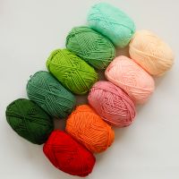 acrylic yarn milk cotton line thread 