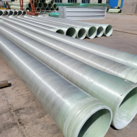 Reliable GRP / FRP Pipe For Wastewater