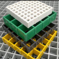 FRP Grating Price / Factory Price Fiberglass Grating For Walkway