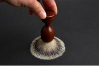 New Design Luxury Beard Brush Silivertip