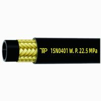 EN 853 1SN-04 Single Layer Steel Wire Braided Wrapped Cover High Pressure Flexible Hydraulic Hose