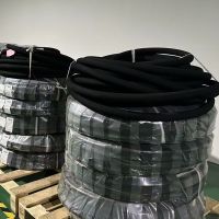 EN 857 1SC-08 Single Layer Steel Wire Braided Smooth Cover Hydraulic Hose | Full Sizes Available, Customization Supported, Factory Direct Supply