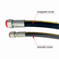 EN 857 2SC-10 Double Layer Steel Wire Braided Wrapped Cover Hydraulic Hose | Full Sizes Available, Customization Supported, Factory Direct Supply