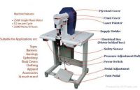 Semi-automatic Button Attaching Machine