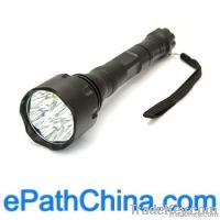 1600 Lumens 6 CREE Q5 LED Bulbs High Power Flashlight + Holster