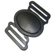  25mm Black Plastic Backpack Buckle (Customizable Colors)