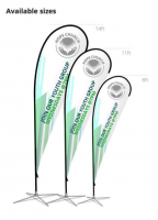 Teardrop Banner