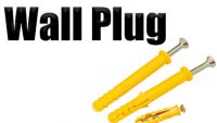 Plastic Expansion Nail Plug Screw Polyethylene