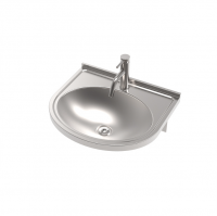 304 Stainless Steel Washbasin, Simple Small