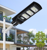 Solar integrated street light, LED outdoor human body induction lighting, waterproof, multiple power supply options