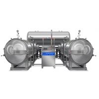 Two kettle and one tank retort