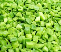 frozen green pepper diced