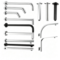 Stainless Steel Shower Arm, Wall Mounted