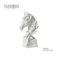 Artificial Sandstone Decorative Ornaments Horse Head