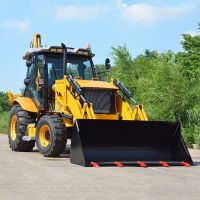 Farly Used  JCB 1CXT Skid Steer Loader Wheeled Front Loader Bearing Euro5/EPA Engine High Load Moment Construction Equipment