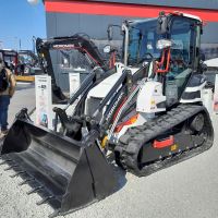 Farly Used  3 Ton Skid Steer Loader Perkins or Isuzu Engine 220v Motor Ready to Ship