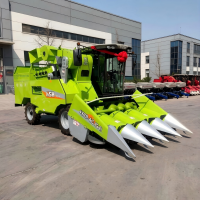 Self-Propelled Wheel Type Combine Harvester