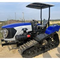  Wheeled Agriculture Mini Diesel Tractor Walk